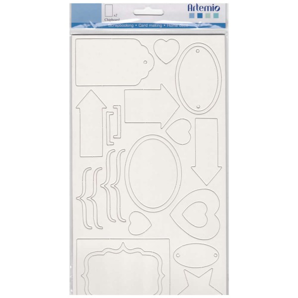 Artemio Chipboard Tags