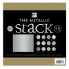 DCWV - The Metallic Stack - Bloc papiers métallisés