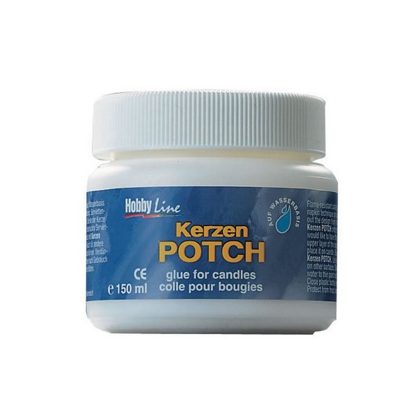 Kerzen Potch, glue for candles
