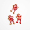 Wooden angel "Emily", 4,5cm, 6 pcs