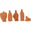 Figurillas de belèn para pintar, +/- 9cm