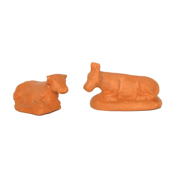 Figurines for crib to paint, +/- 9cm