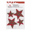 Etoiles textiles thermofixables