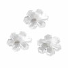 Copo de nieve acrílico, 3.5cm, 3 pz