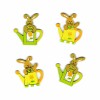 Lapins en bois, 3.5cm, 12 pces