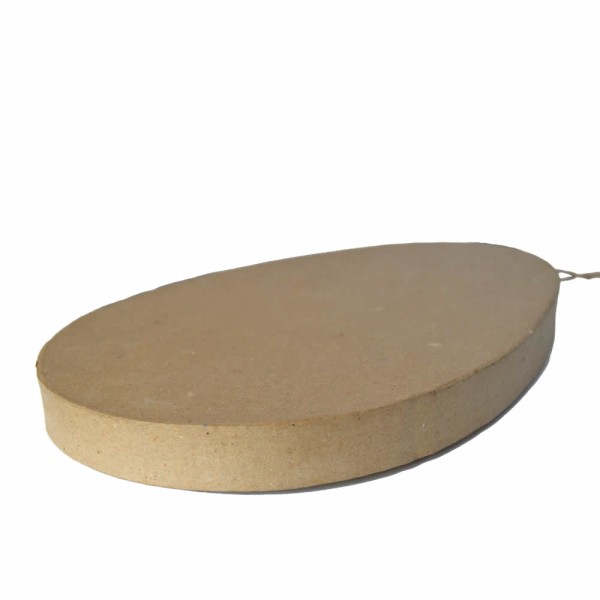 Cardboard flat egg, small