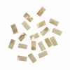 Rectangles en nacre 25x12mm