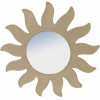 Miroir soleil papier mâché 39.5cm