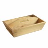 Caisse à outils en bois 37x25x9cm