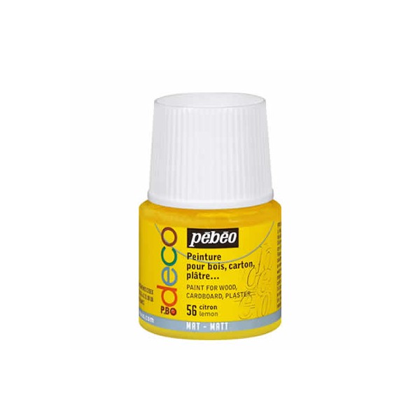 Pébéo Déco mate, amarillo lemón
