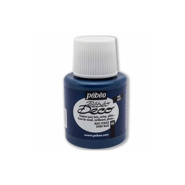 Pébo Déco matt, dark blue