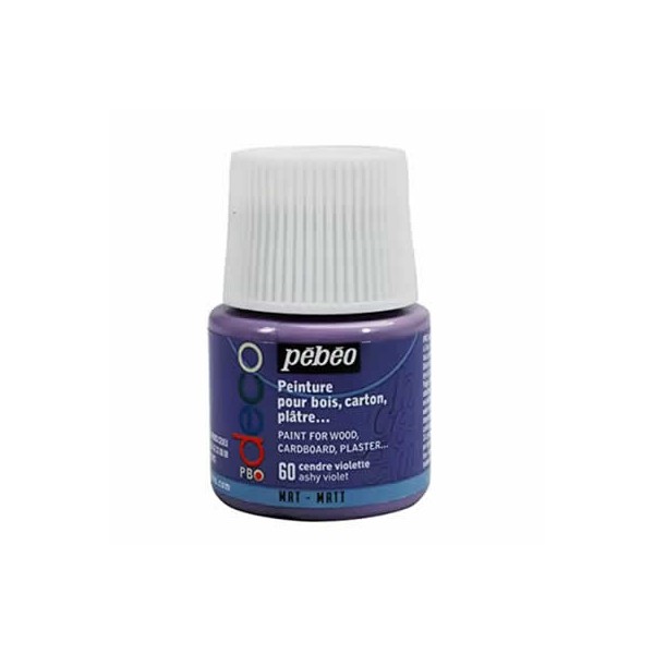 Pébéo Déco mat, cendre violette
