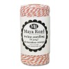 Maya Road - Twine cording, clementine orange