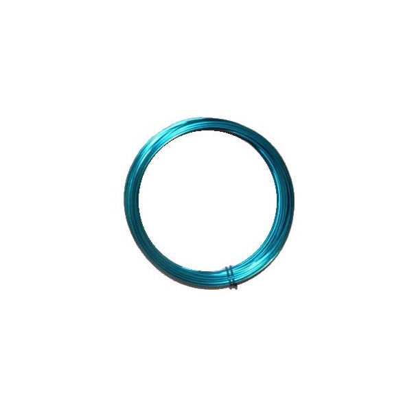 Alu wire, Ø 2mm/2m, turquese