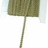 Ribete de brocado 10mm/2m oro antiguo