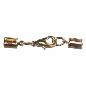 Fermoir 3mm, couleur or