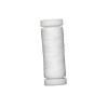Hilo de coser, poliéster, blanco, 150 m