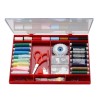Sewing assortment, plastic case 23x17cm