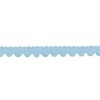 Cinta pompom, azul claro, 12mm/1m
