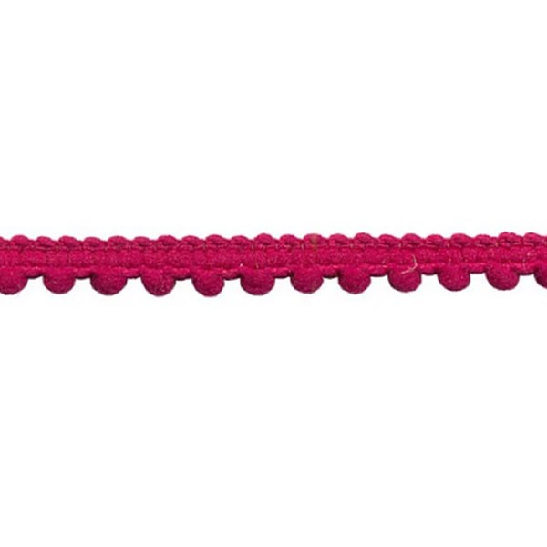 Bommel Band, pink, 12mm/1m