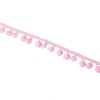 Bommel Band, rosa, 15mm/1m