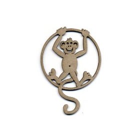 Monkey 9x6cm
