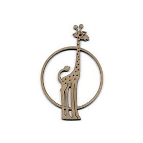 Giraffe 10x6cm