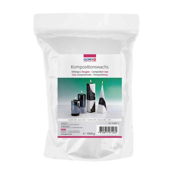 Mezcla de parafina y estearina 1000g