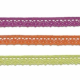 Assortiment de dentelles, 3x100cm