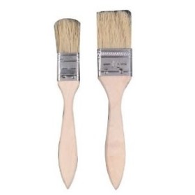 Set de 2 pinceaux plats