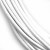 Leather thong, 2mm/1m, white