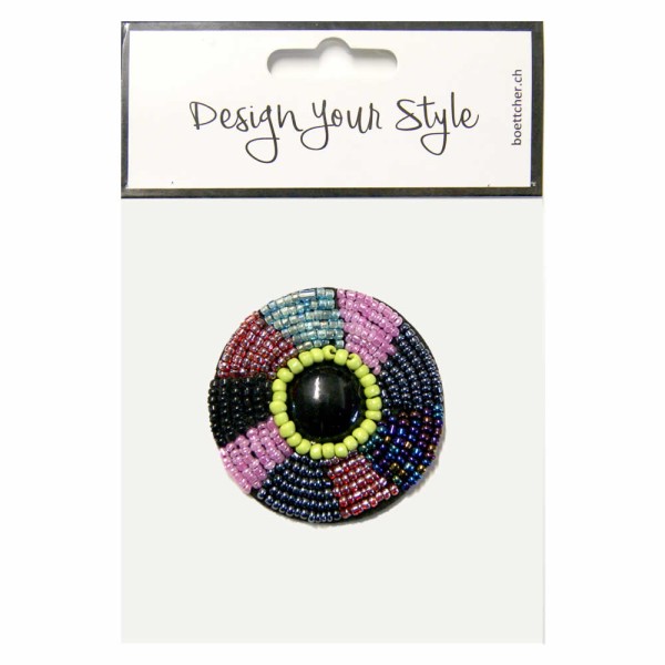 Motif à fixer au fer à repasser en perles de rocaille 5cm