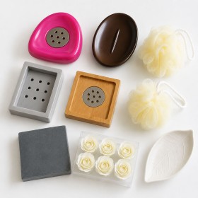 Deko-Material für den Seifen-Workshop