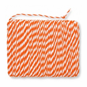 Baker's twine, ficelle bicolore orange/blanc, 15m