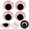 Mobile eyes vein, self-adhesive, Ø35mm, 4 pcs