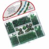 Perles en verre, vert