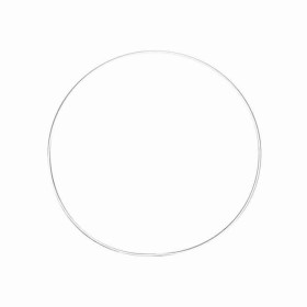 Anilla metal blanco Ø20cm