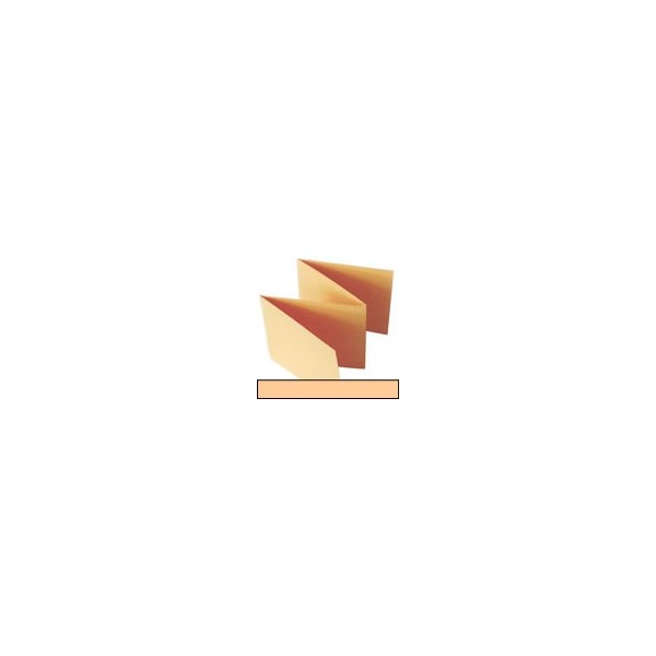 Leporello Mini Album 13.5x13.5cm, mandarine