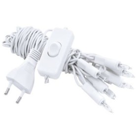 Guirlande lumineuse 10 ampoules, blanche