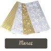 Stickers Text, gold, "Merci"