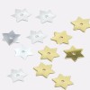 Glitter, gold stars 148mm, 3g