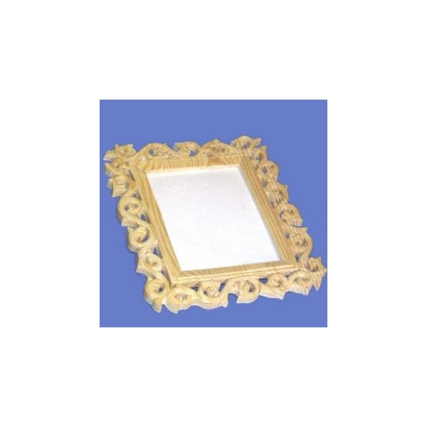 Wooden frame with glass 21x24cm