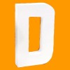 Carboard letter 20.5cm D