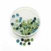 Swarovski 6mm, 25 pièces, tons verts