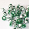 Eyelets 3.2mm, 45-50 pces, green