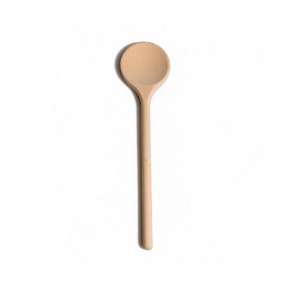 Wooden spoon round, 25cm