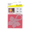 Plastic tag flower, 4 pces