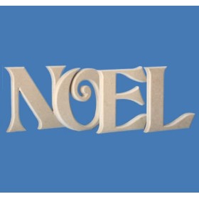 Letras de madera NOEL, 20cm cada