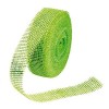 Jute ribbon 40mm/1m, green