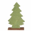 Sapin de Noël en bois, peint, 24cm